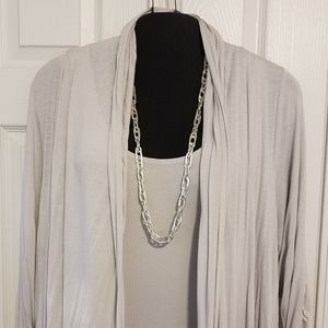 2 Piece tunic w/overpiece (size 22/24)